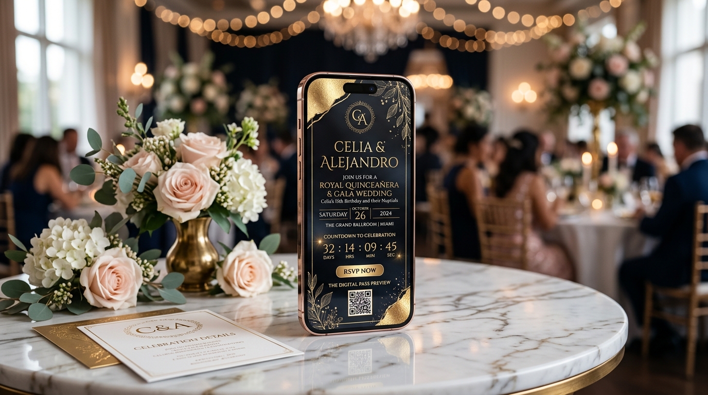 Invitaciones Digitales Premium - MarPer Events